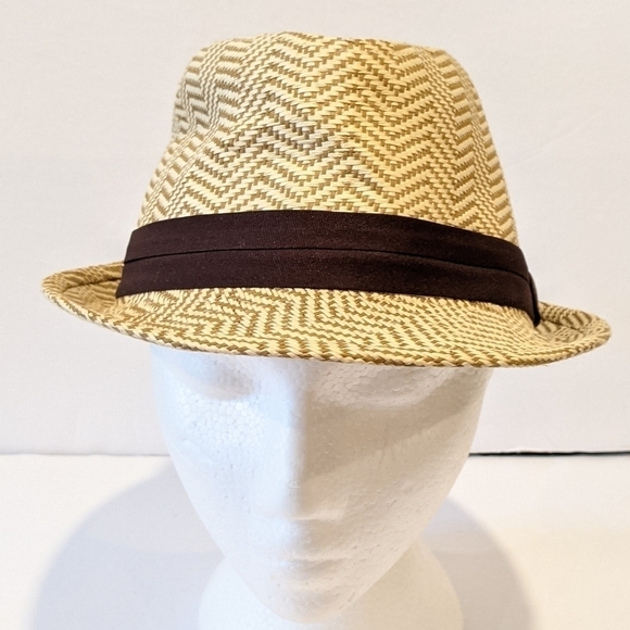GOORIN Bros men’s 100% paper cream fedora hat - Picture 1 of 8